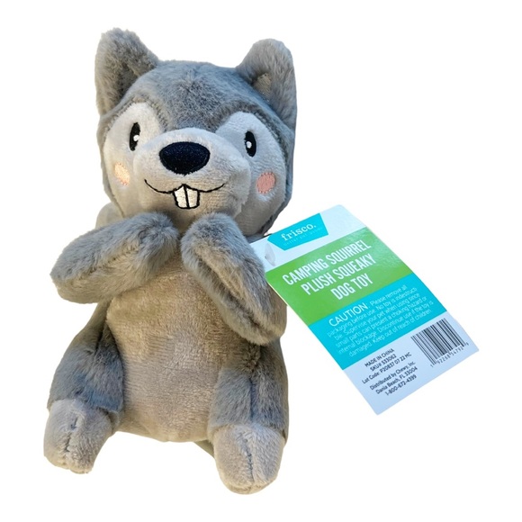Frisco Dog Plush Squirrel Squeaky Crinkle Toy For Dogs Poshmark